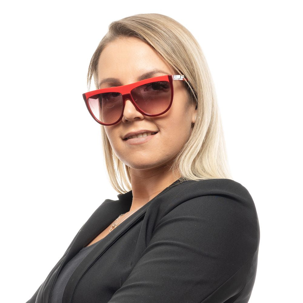 Emilio Pucci Burgundy Plastic Sunglasses - Luxe Nova