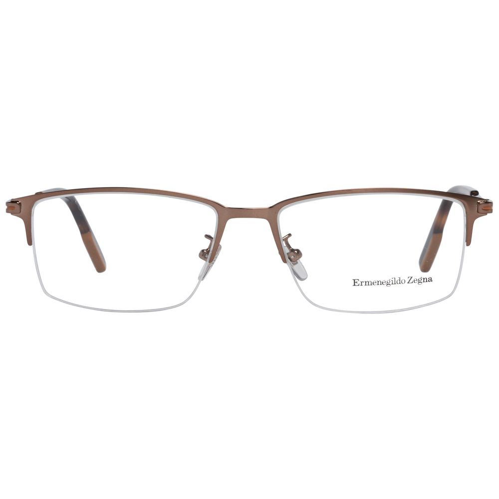 Ermenegildo Zegna Bronze Metal Glasses (Frames) - Luxe Nova
