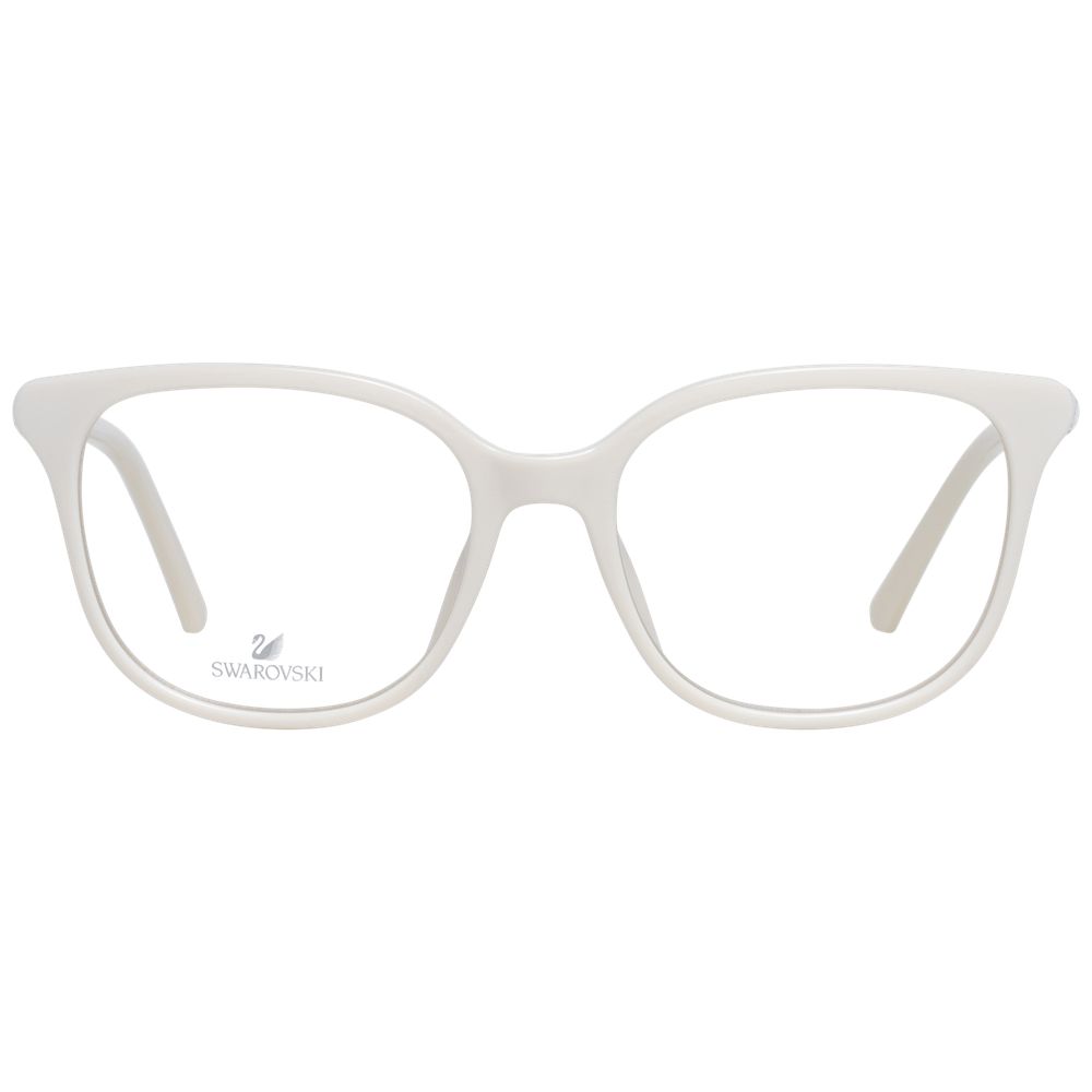 Swarovski White Plastic Glasses (Frames) - Luxe Nova