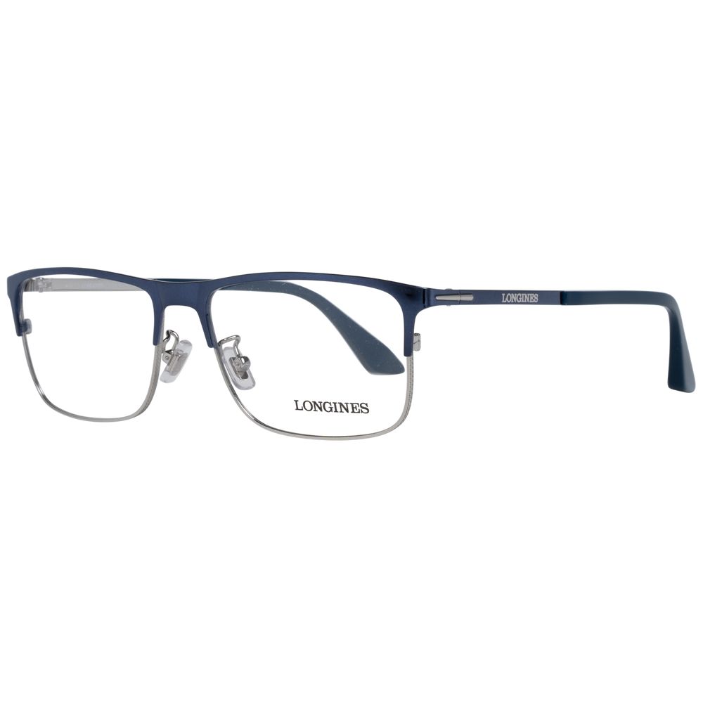 Longines Blue Metal Glasses (Frames) - Luxe Nova
