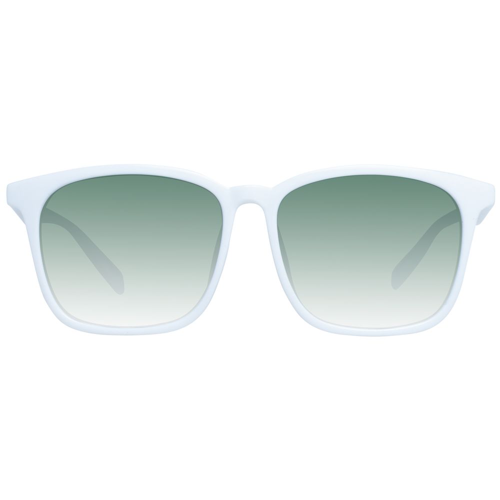 Spy White Plastic Sunglasses - Luxe Nova