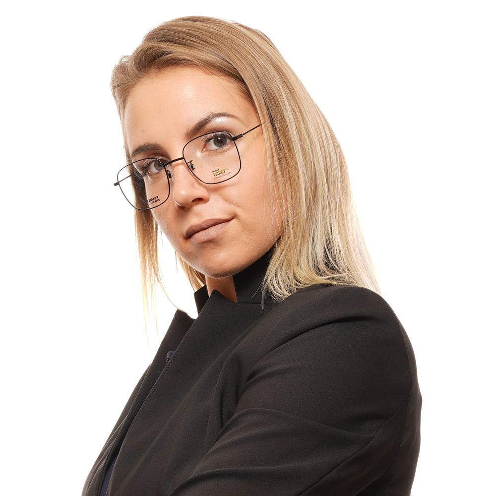 Tommy Hilfiger Black Metal & Plastic Glasses (Frames) - Luxe Nova