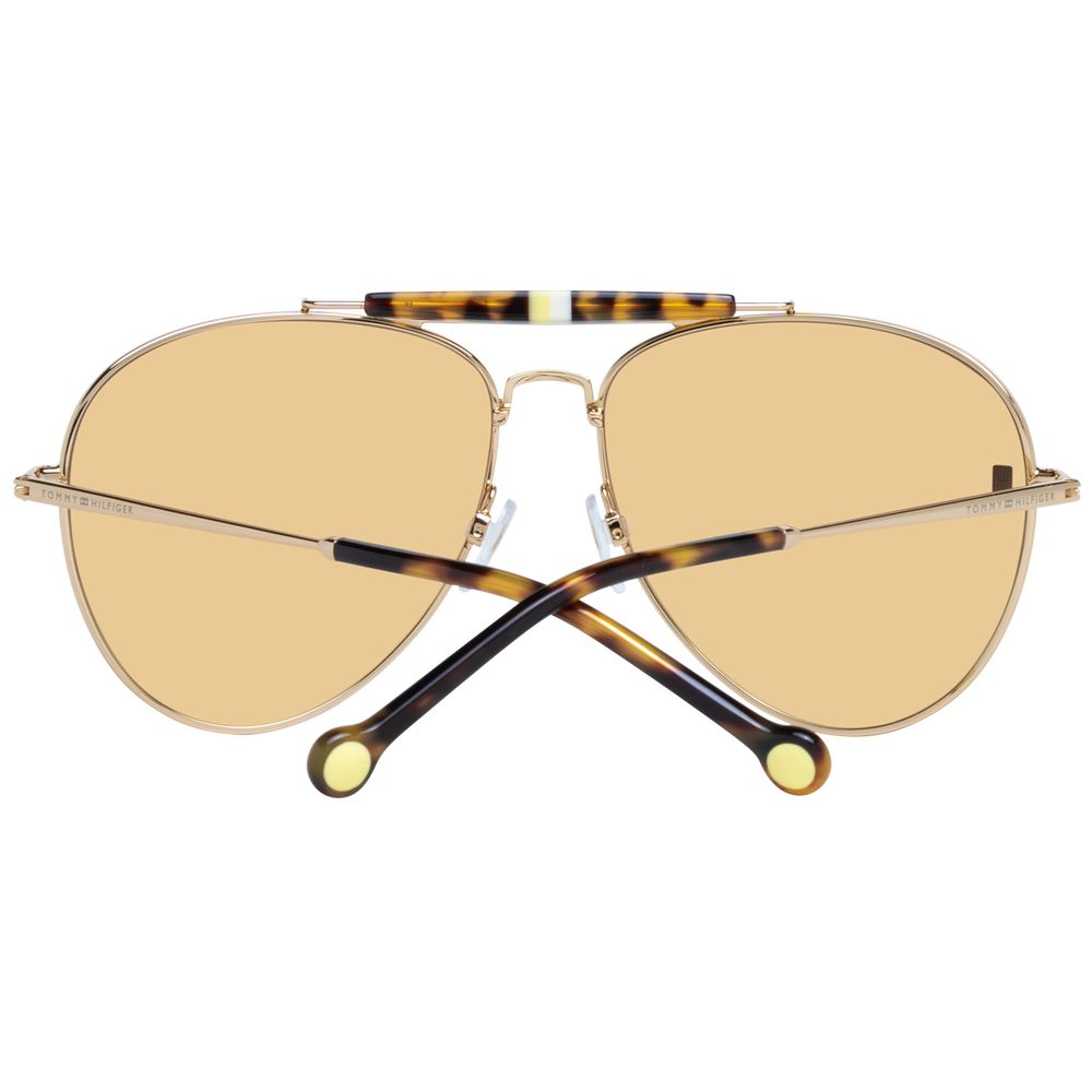 Tommy Hilfiger Gold Metal Sunglasses - Luxe Nova