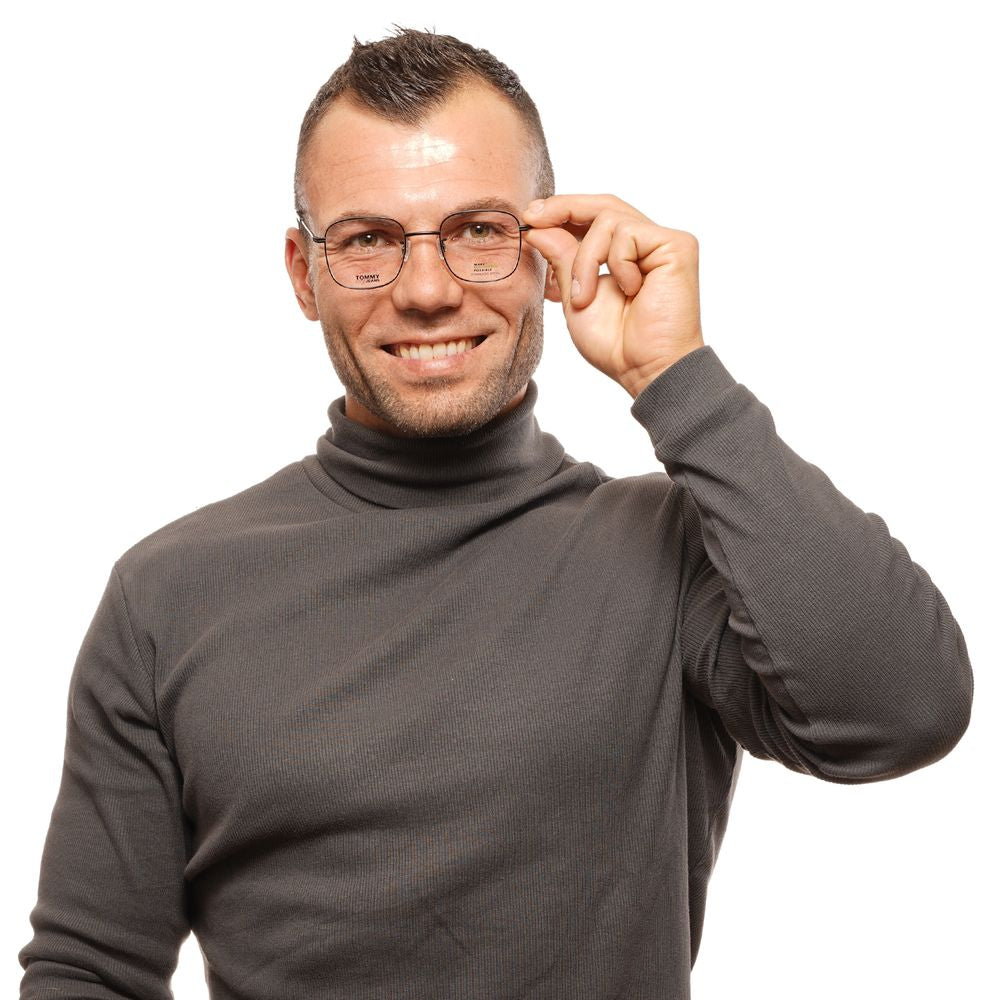 Tommy Hilfiger Black Metal & Plastic Glasses (Frames) - Luxe Nova