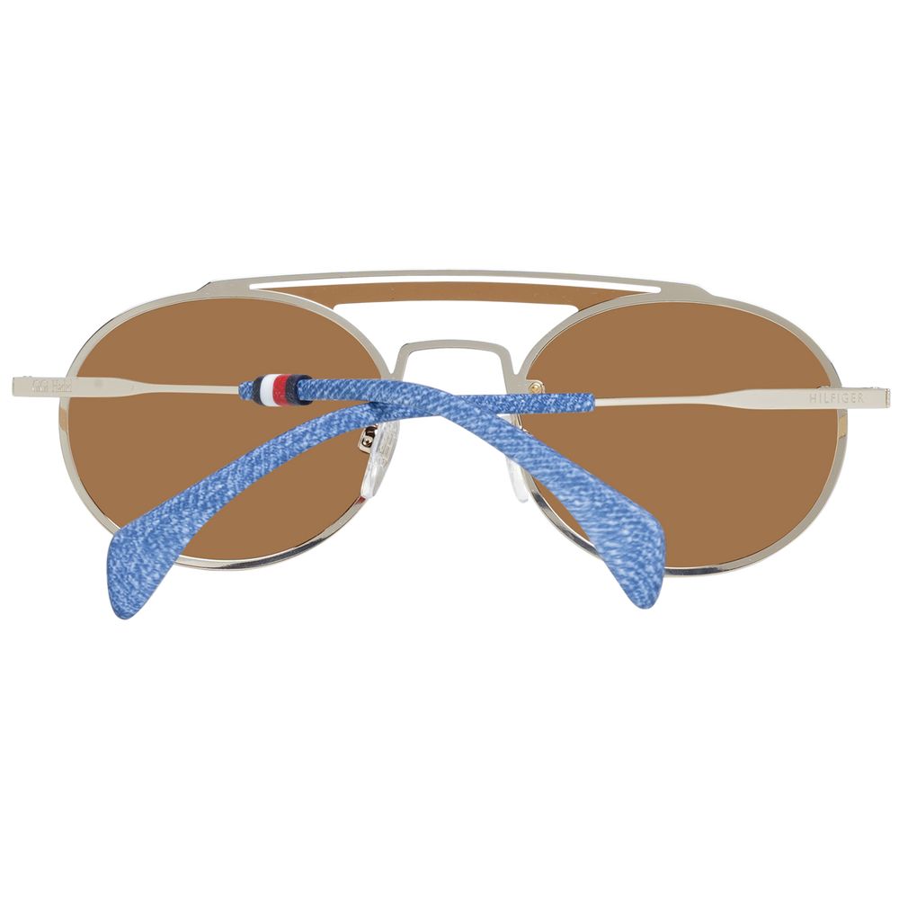 Tommy Hilfiger Gold Metal & Plastic Sunglasses - Luxe Nova