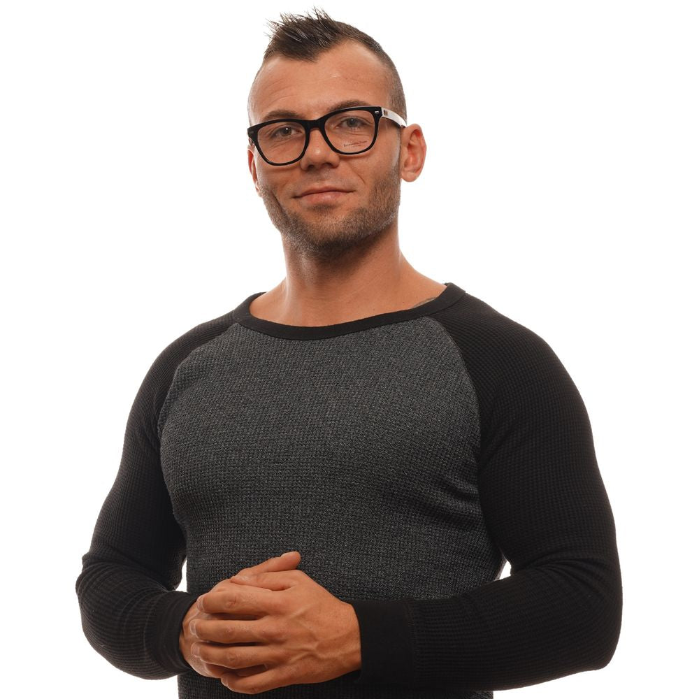 Ermenegildo Zegna Black Plastic Glasses (Frames) - Luxe Nova