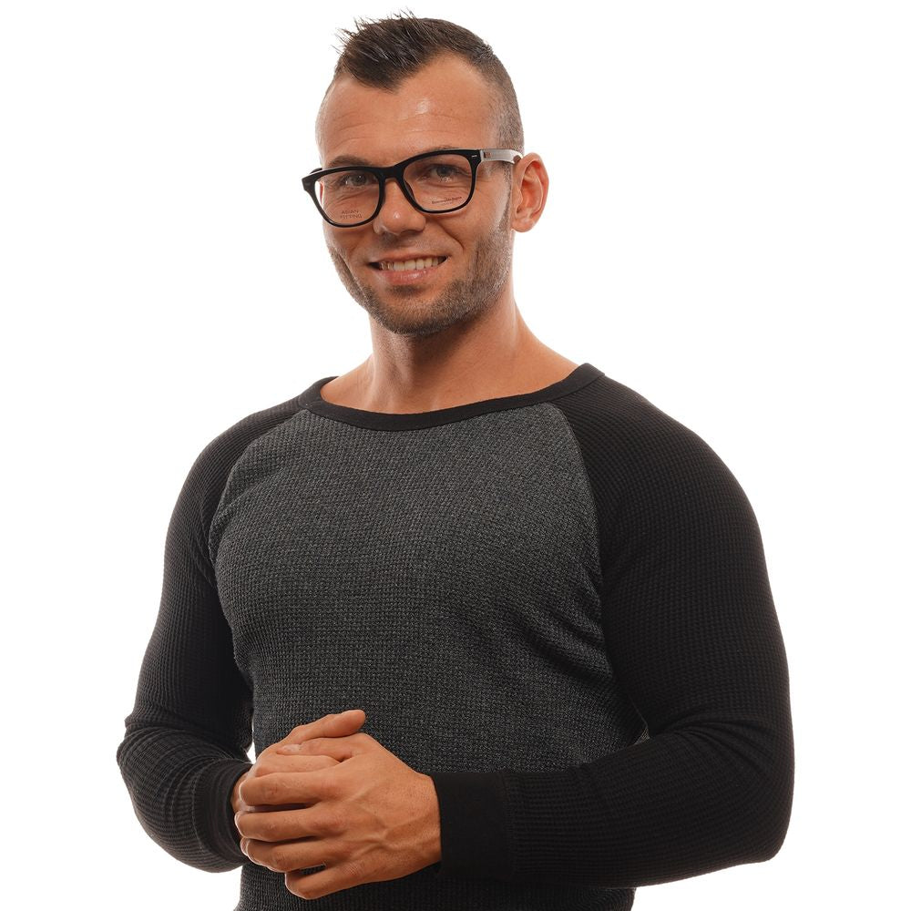 Ermenegildo Zegna Black Plastic Glasses (Frames) - Luxe Nova