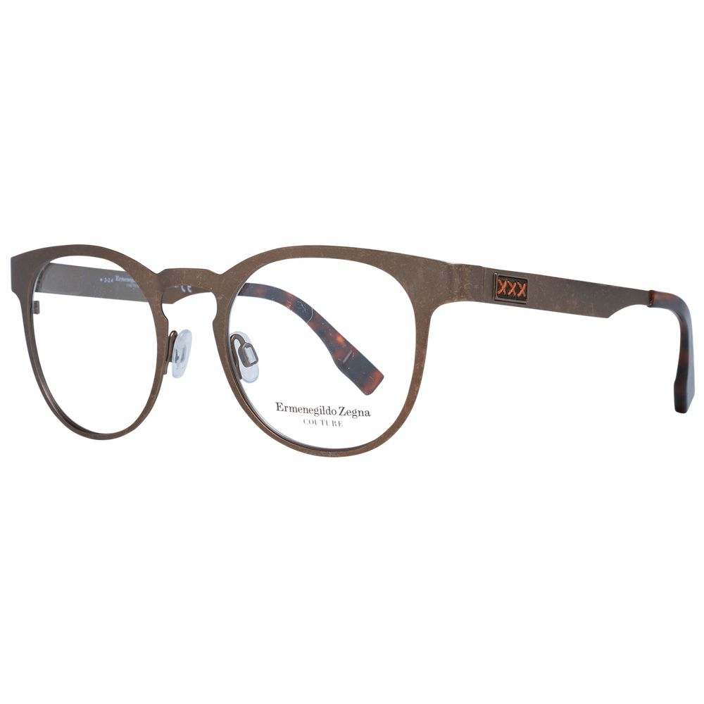 Ermenegildo Zegna Bronze Titanium Glasses (Frames) - Luxe Nova