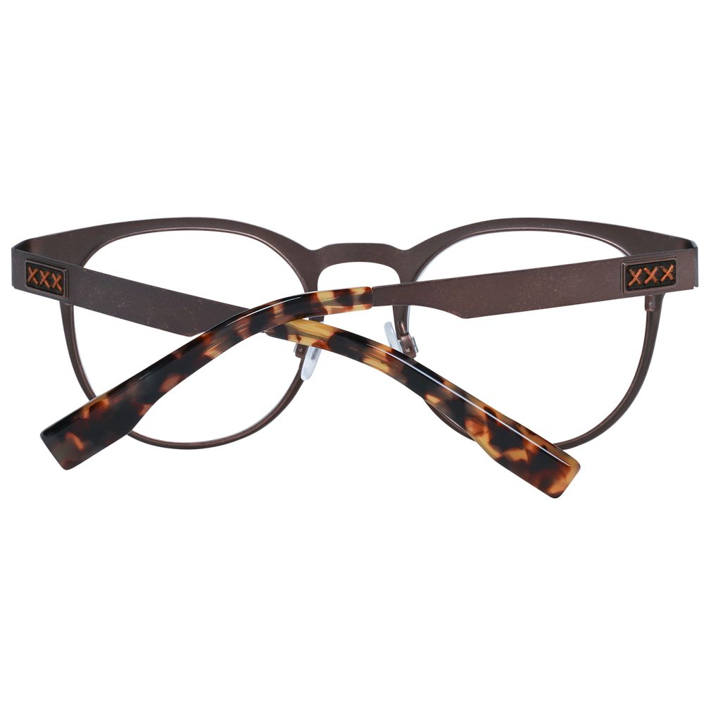 Ermenegildo Zegna Bronze Titanium Glasses (Frames) - Luxe Nova