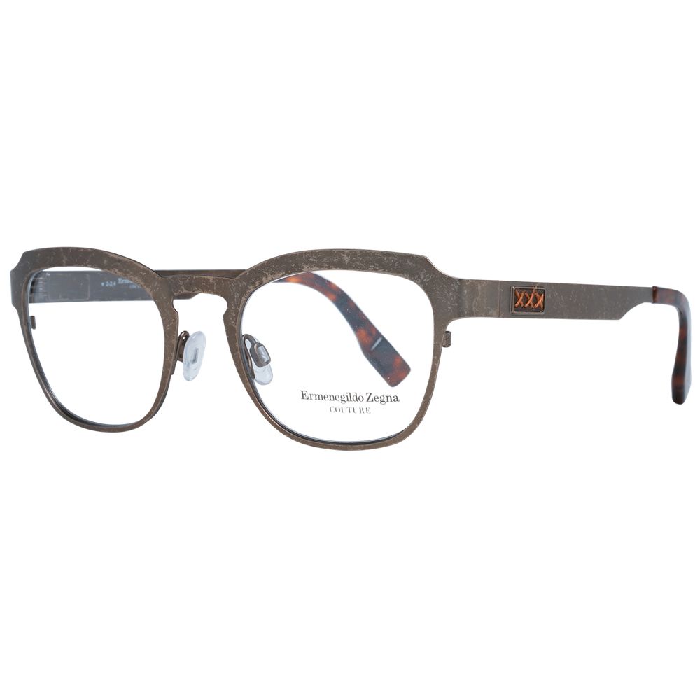 Ermenegildo Zegna Bronze Titanium Glasses (Frames) - Luxe Nova