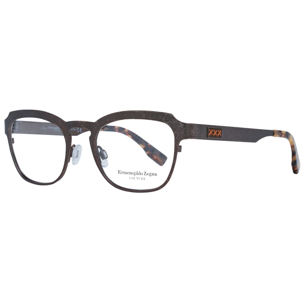 Ermenegildo Zegna Bronze Titanium Glasses (Frames) - Luxe Nova