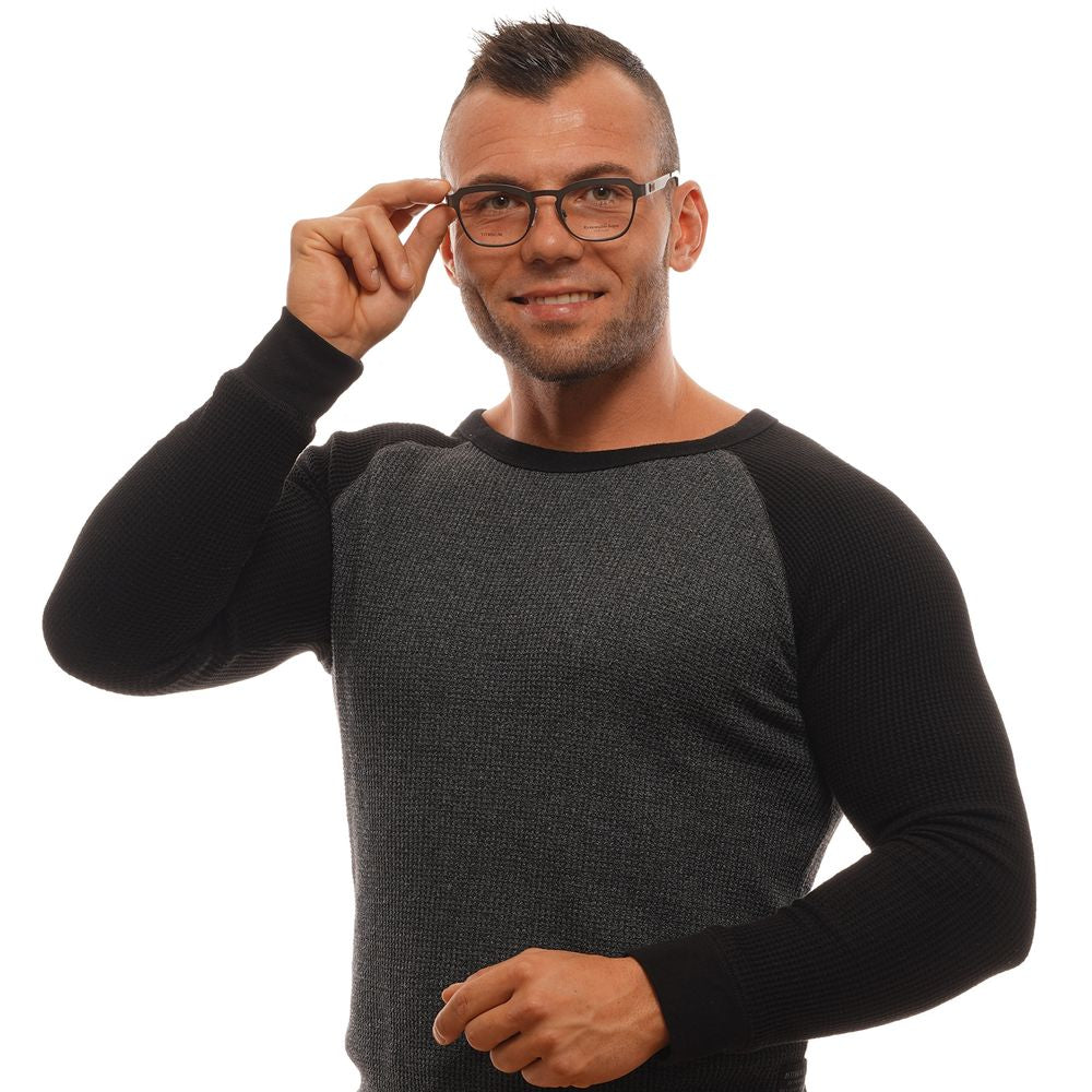 Ermenegildo Zegna Gray Titanium Glasses (Frames) - Luxe Nova
