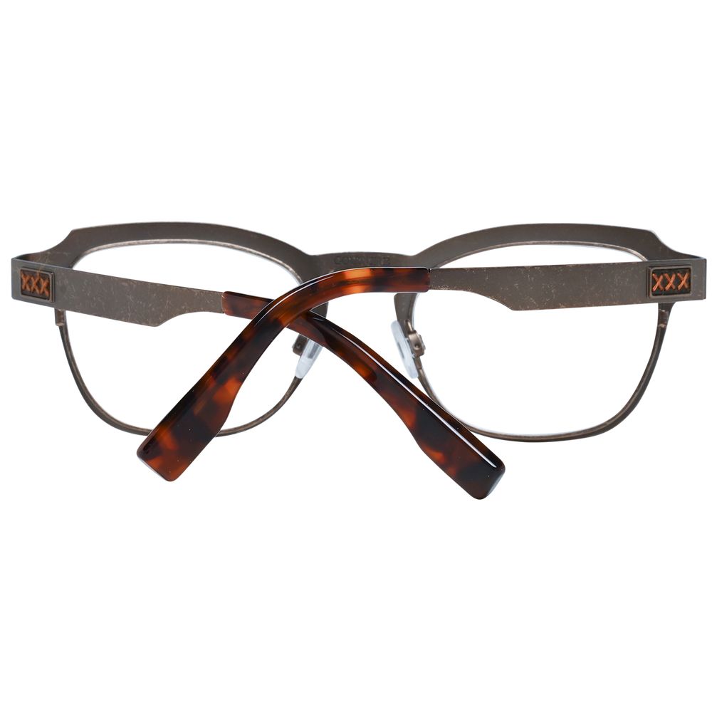 Ermenegildo Zegna Bronze Titanium Glasses (Frames) - Luxe Nova