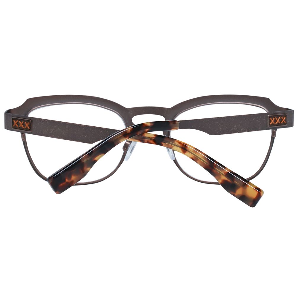Ermenegildo Zegna Bronze Titanium Glasses (Frames) - Luxe Nova