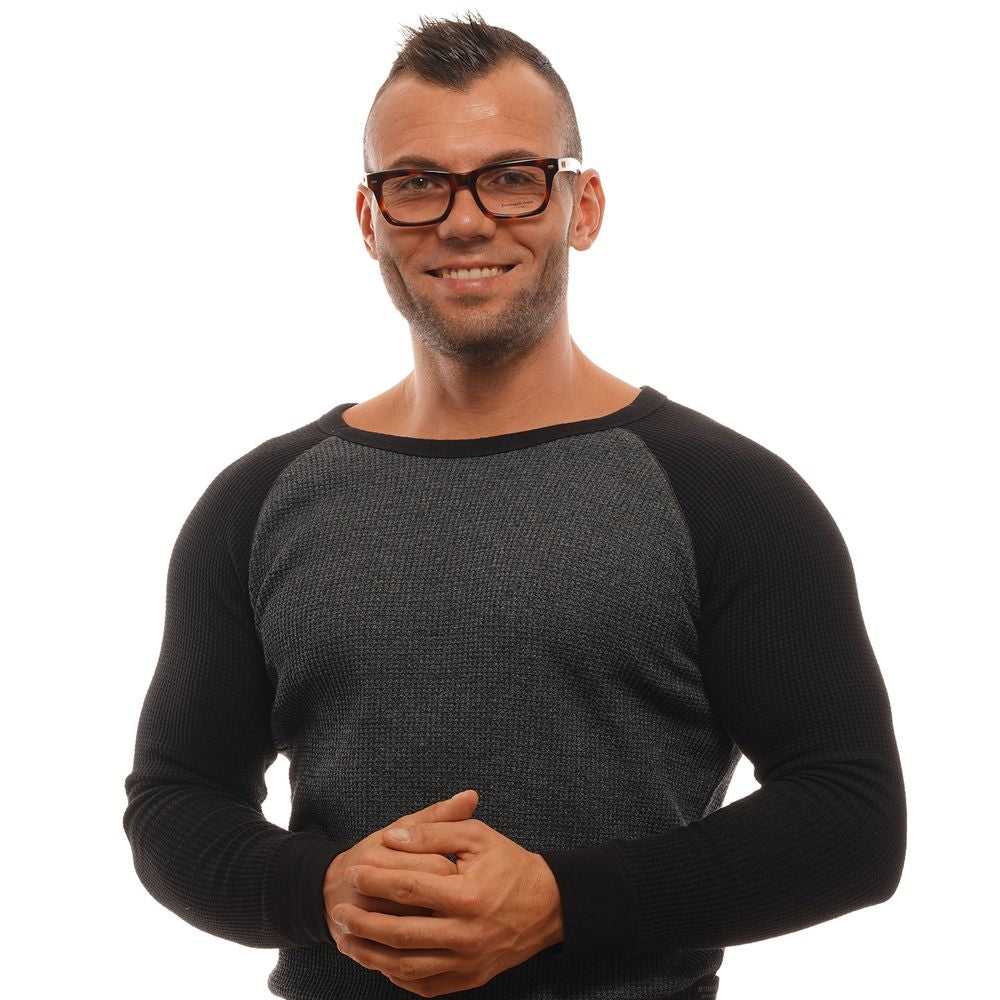 Ermenegildo Zegna Brown Plastic Glasses (Frames) - Luxe Nova