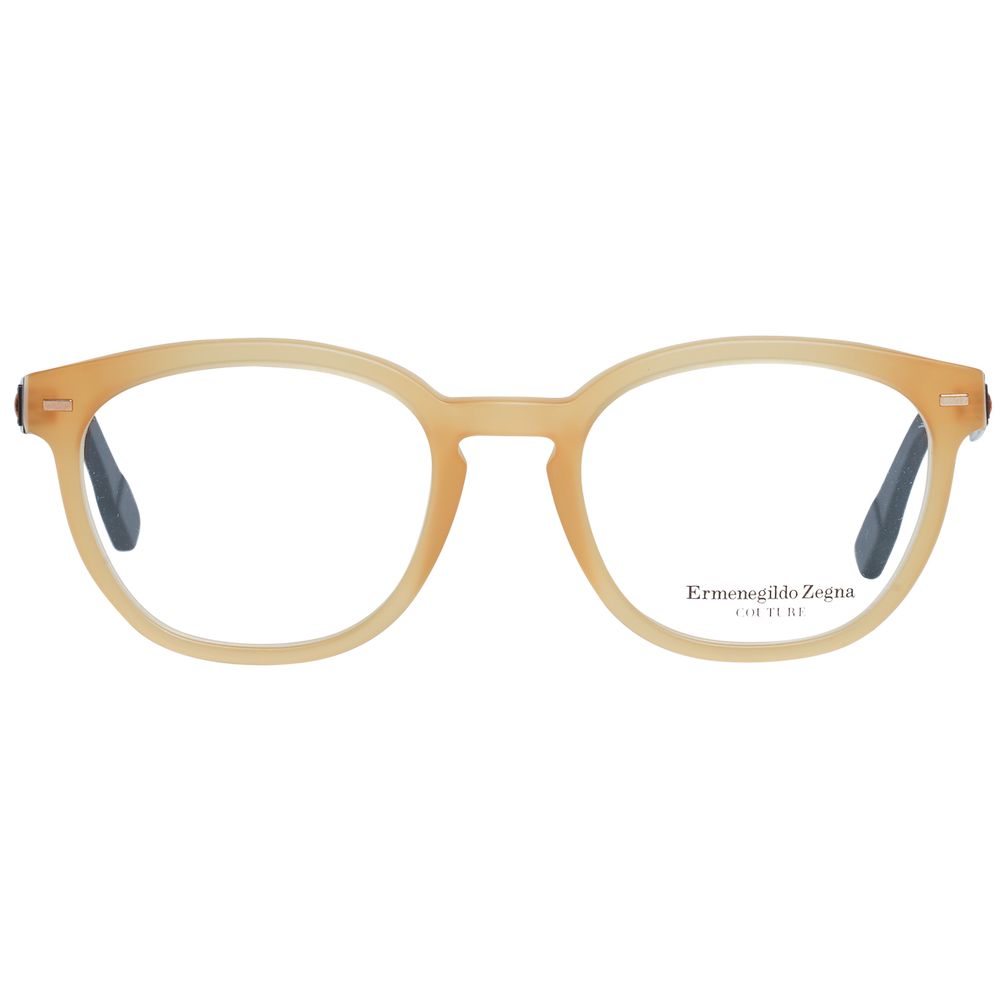 Ermenegildo Zegna Orange Metal & Plastic Glasses (Frames) - Luxe Nova