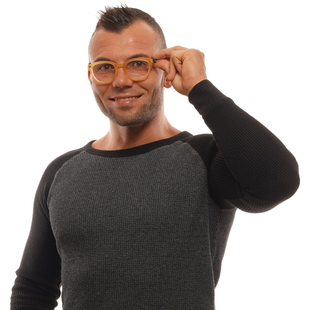 Ermenegildo Zegna Orange Metal & Plastic Glasses (Frames) - Luxe Nova