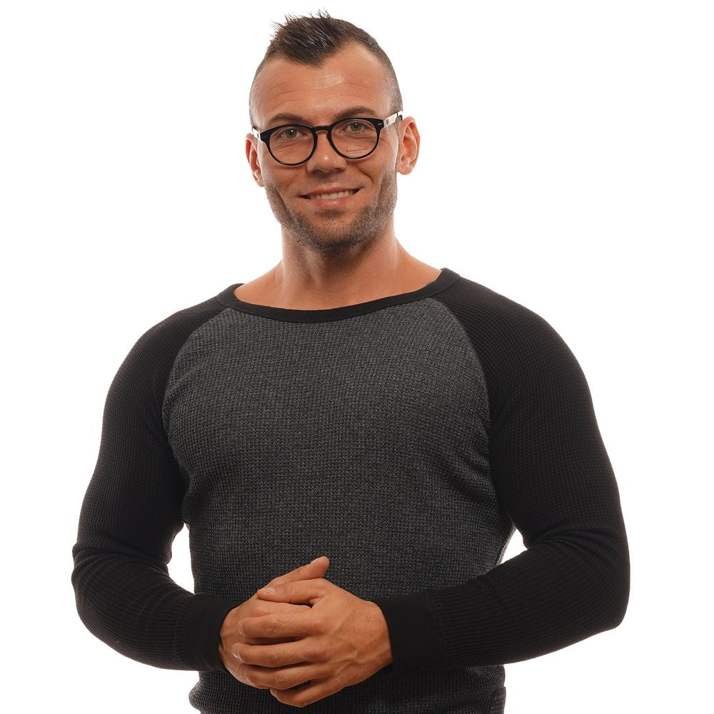 Ermenegildo Zegna Black Plastic Glasses (Frames) - Luxe Nova