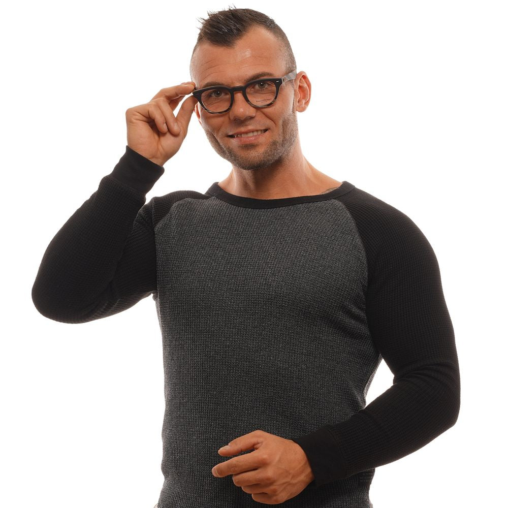 Ermenegildo Zegna Black Plastic Glasses (Frames) - Luxe Nova