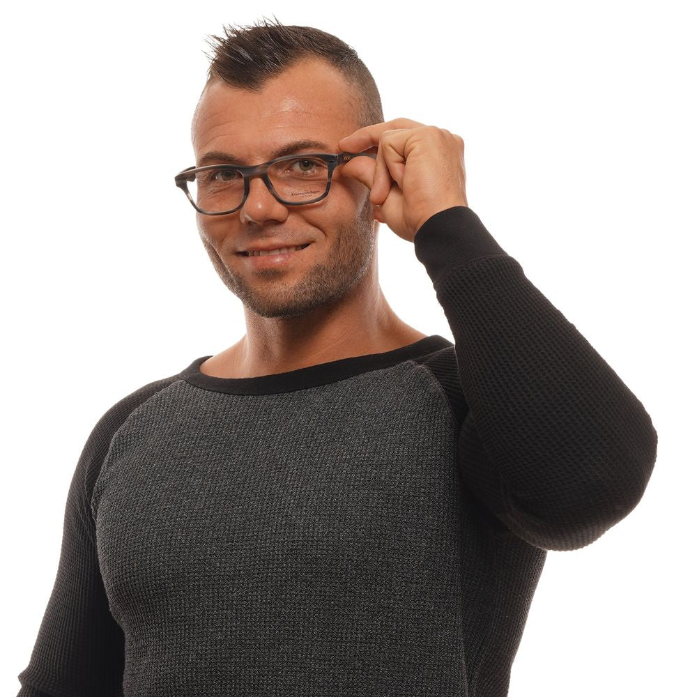 Ermenegildo Zegna Gray Plastic Glasses (Frames) - Luxe Nova