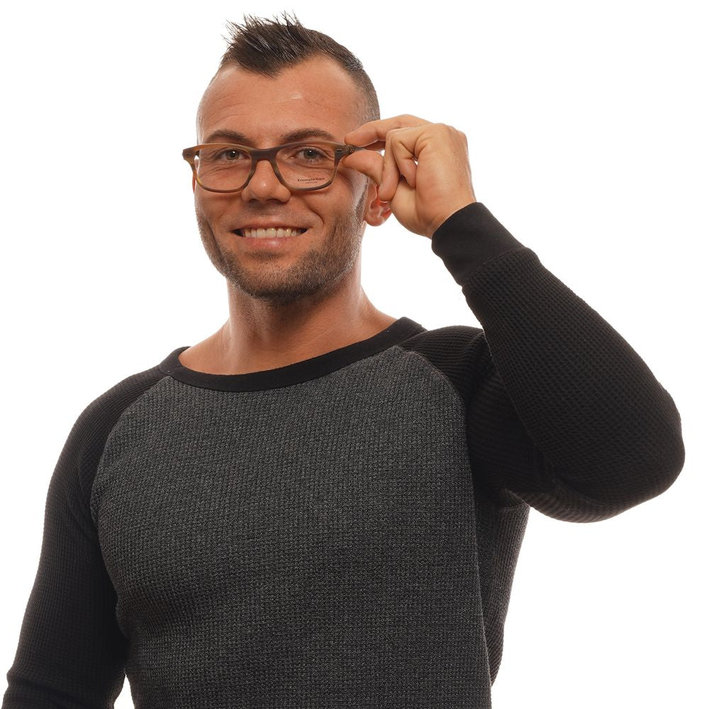 Ermenegildo Zegna Brown Plastic Glasses (Frames) - Luxe Nova