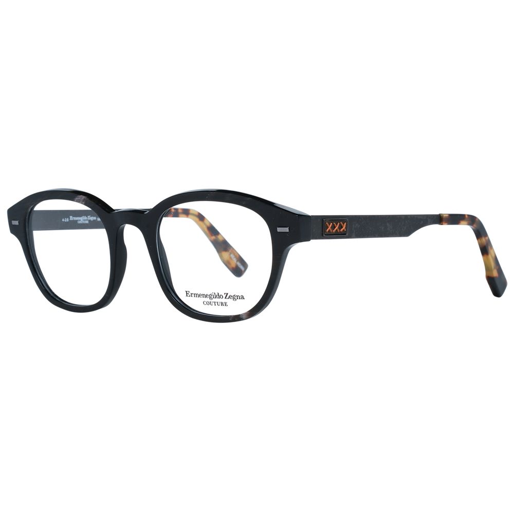 Ermenegildo Zegna Brown Horn Glasses (Frames) - Luxe Nova