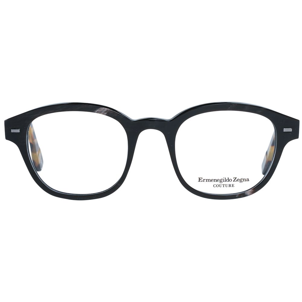 Ermenegildo Zegna Brown Horn Glasses (Frames) - Luxe Nova