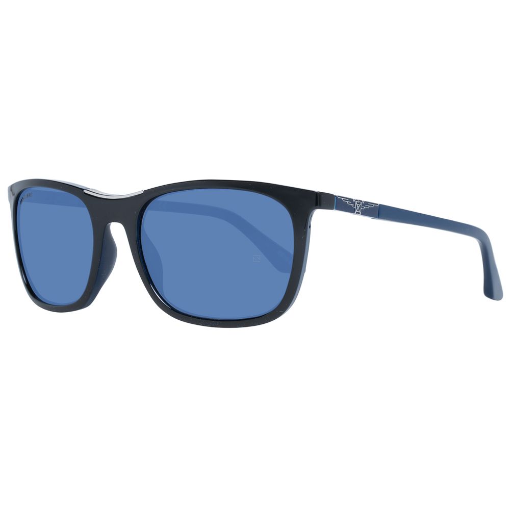 Longines Black Plastic Sunglasses - Luxe Nova