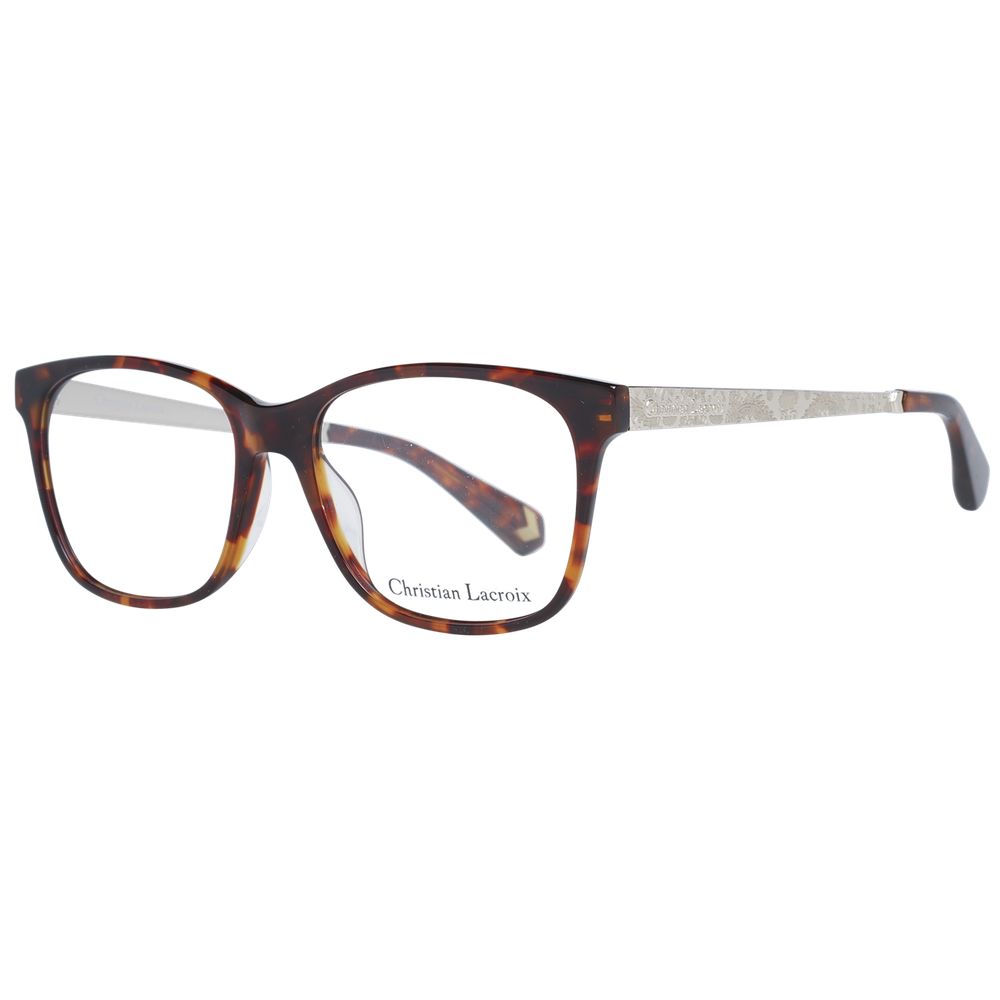 Christian Lacroix Brown Acetate Glasses (Frames) - Luxe Nova