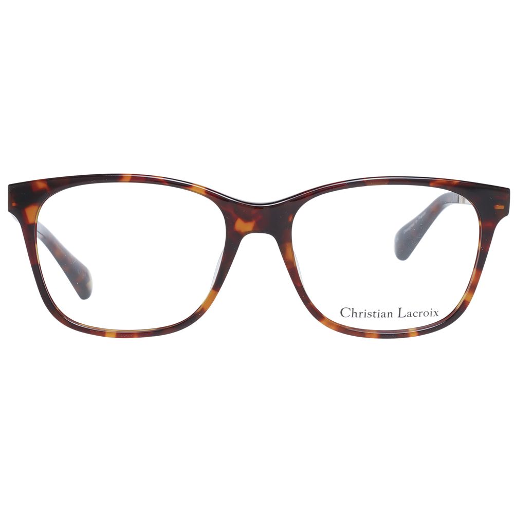 Christian Lacroix Brown Acetate Glasses (Frames) - Luxe Nova