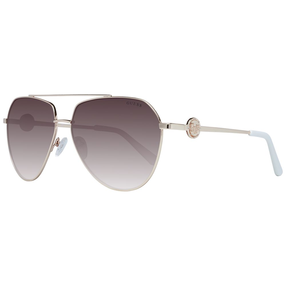 Guess Gold Metal Sunglasses - Luxe Nova