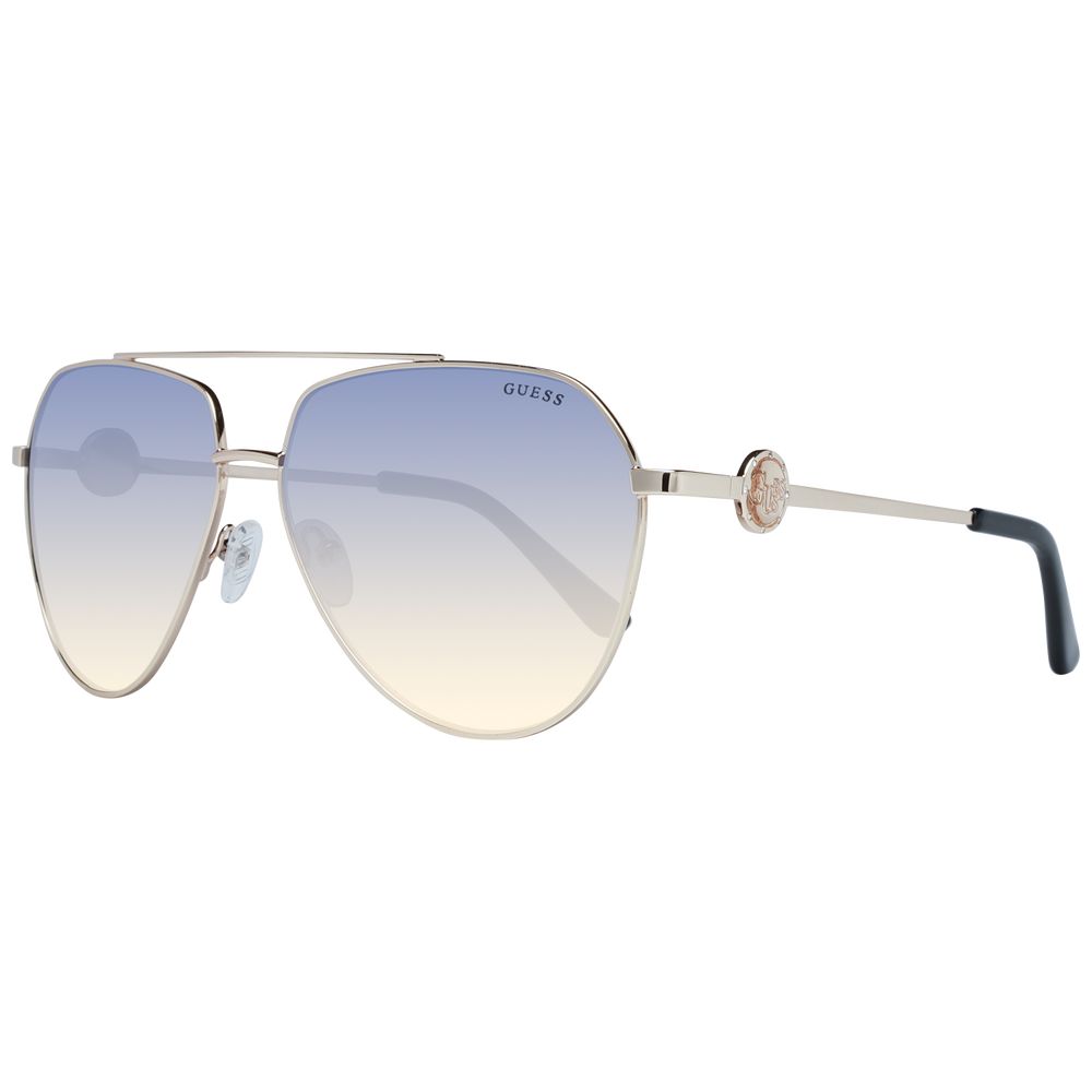 Guess Gold Metal Sunglasses - Luxe Nova