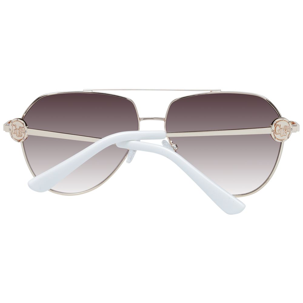 Guess Gold Metal Sunglasses - Luxe Nova
