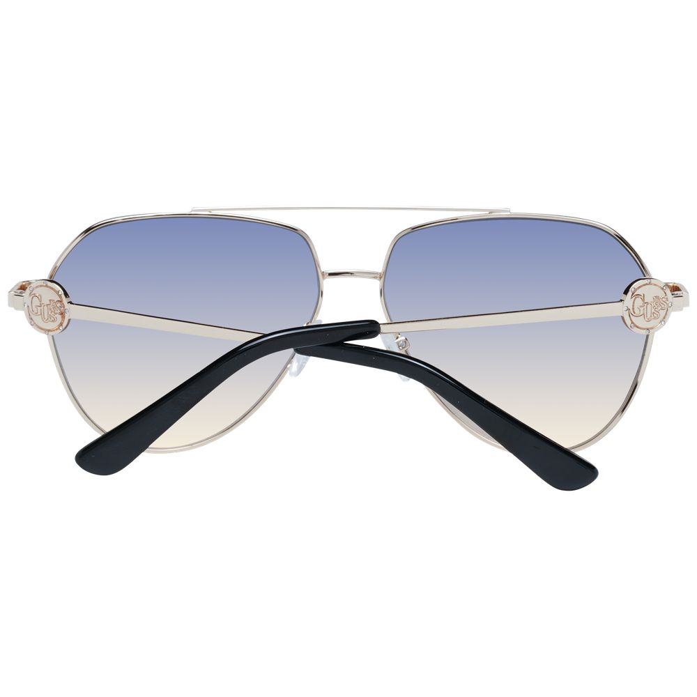 Guess Gold Metal Sunglasses - Luxe Nova