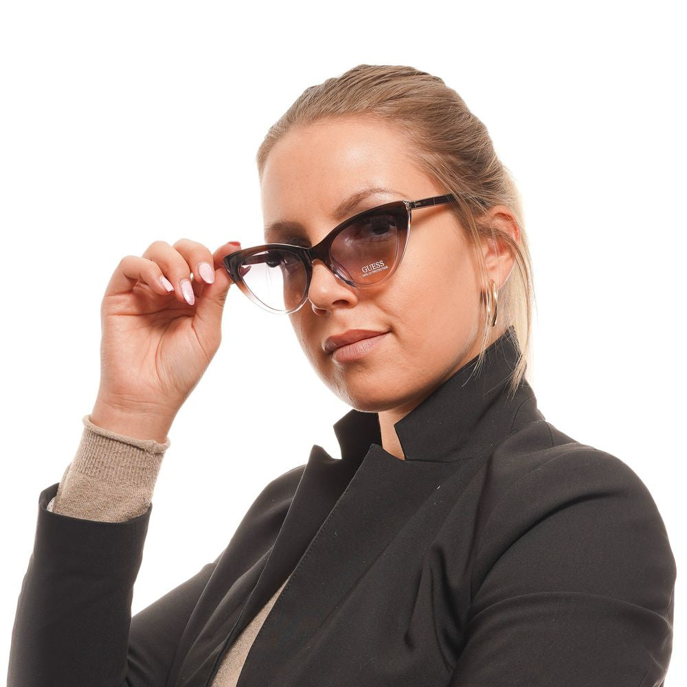 Guess Brown Plastic Sunglasses - Luxe Nova