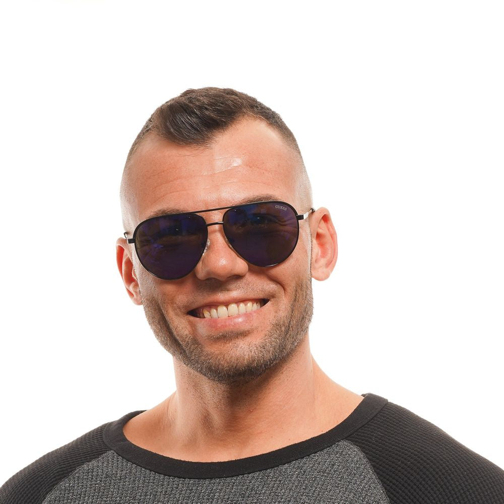 Guess Black Metal Sunglasses - Luxe Nova