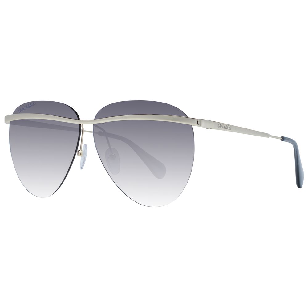 Max & Co Gold Metal Sunglasses - Luxe Nova