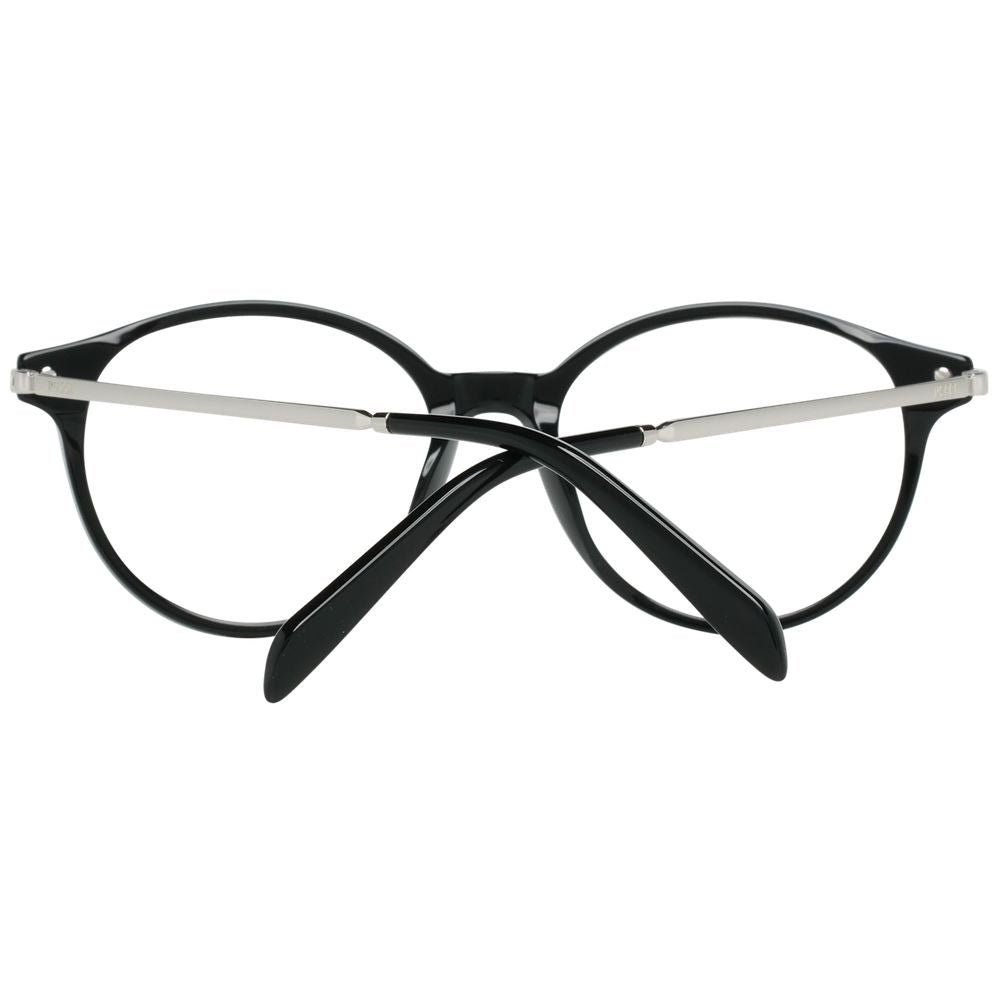 Emilio Pucci Black Metal & Plastic Glasses (Frames) - Luxe Nova
