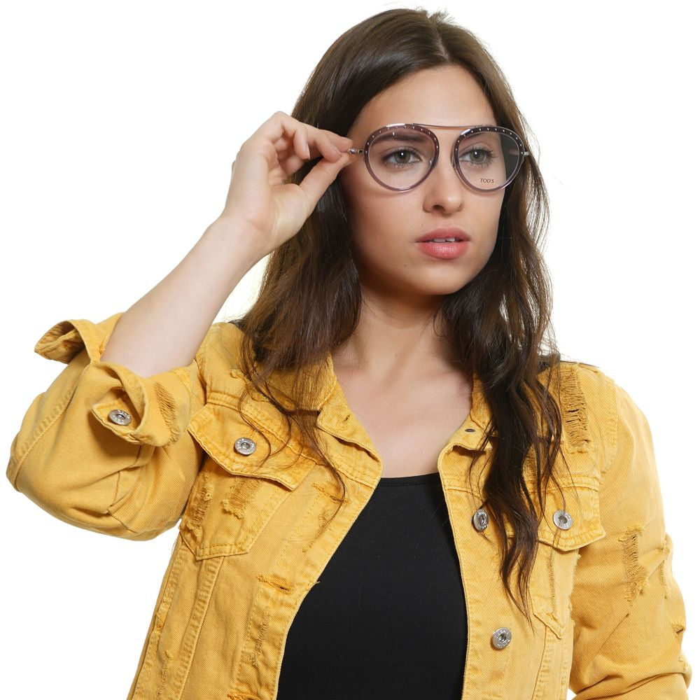 Tod's Multicolor Metal & Leather Glasses (Frames) - Luxe Nova