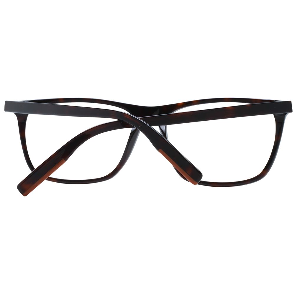 Ermenegildo Zegna Brown Plastic Glasses (Frames) - Luxe Nova