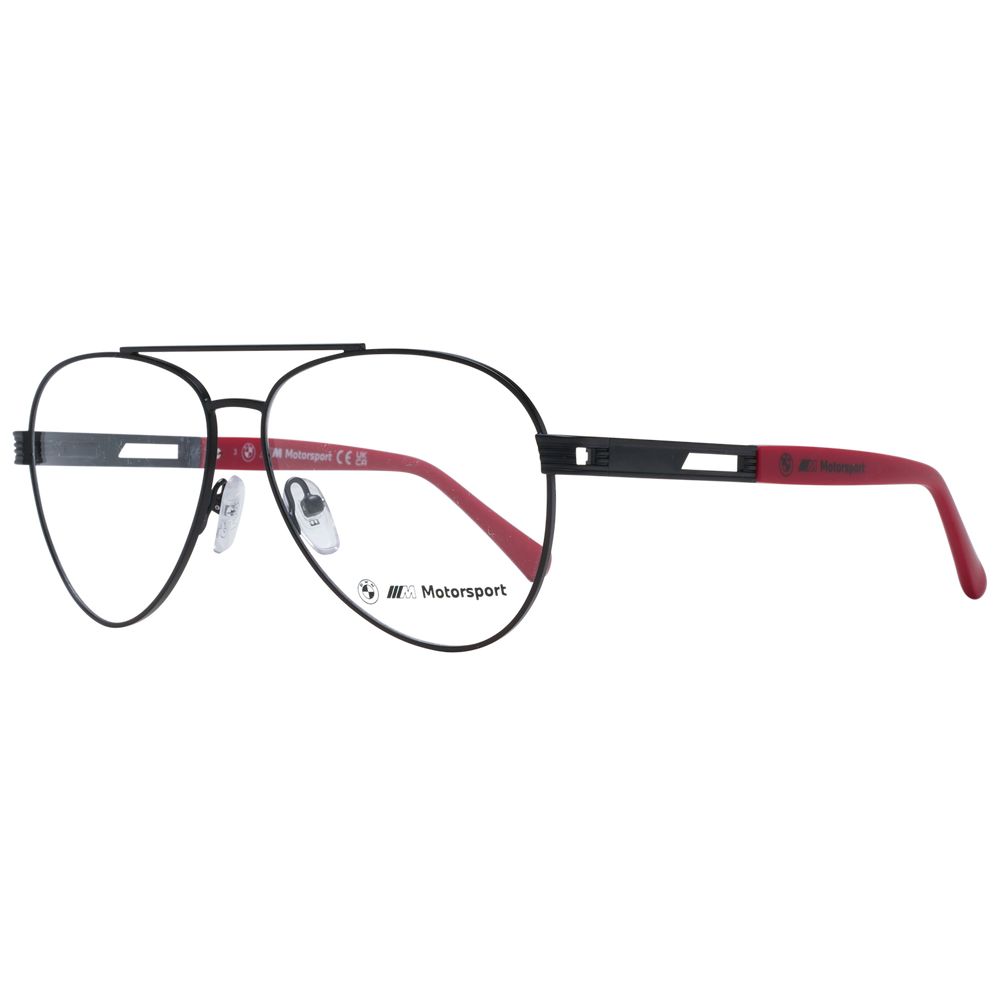 BMW Motorsport Black Metal Glasses (Frames) - Luxe Nova