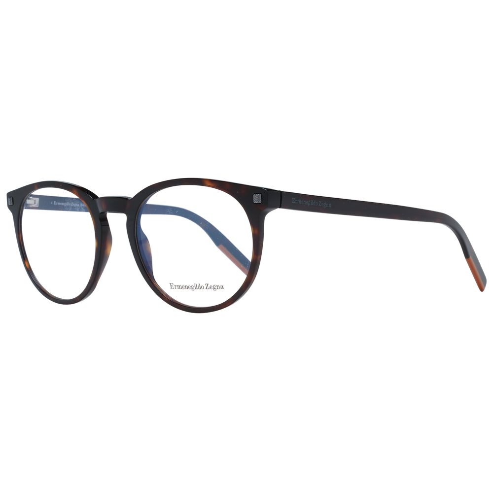 Ermenegildo Zegna Brown Plastic Glasses (Frames) - Luxe Nova
