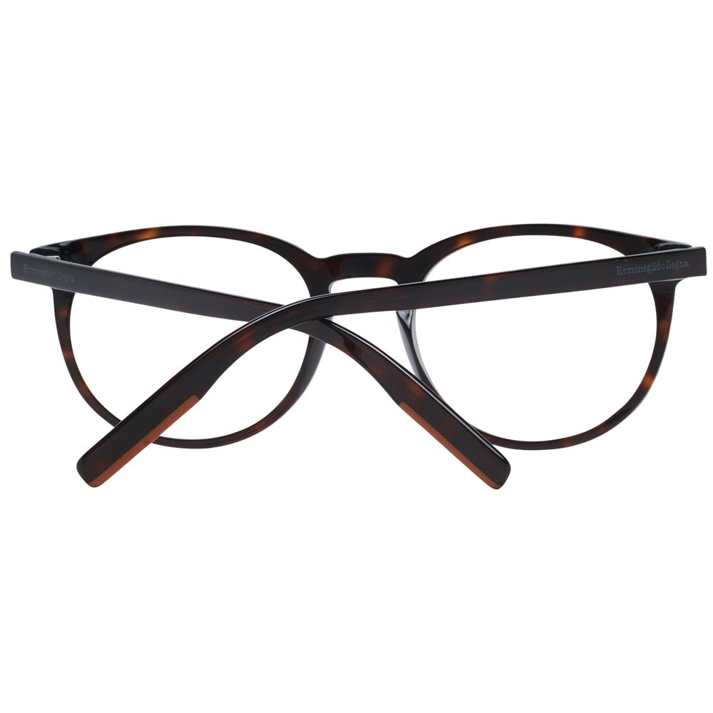 Ermenegildo Zegna Brown Plastic Glasses (Frames) - Luxe Nova