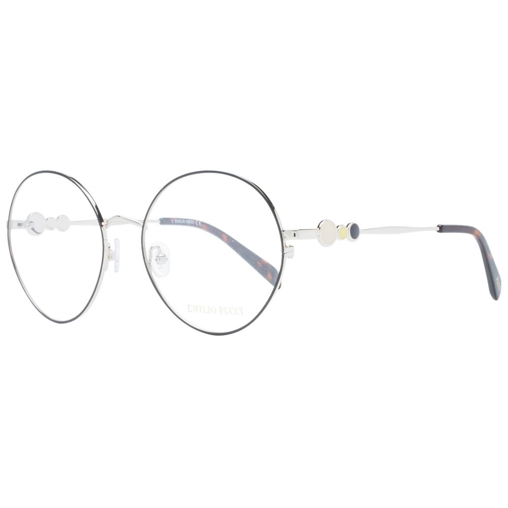 Emilio Pucci Black Metal Glasses (Frames) - Luxe Nova