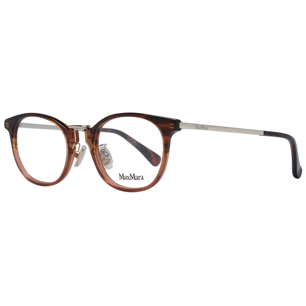 Max Mara Brown Plastic Glasses (Frames) - Luxe Nova