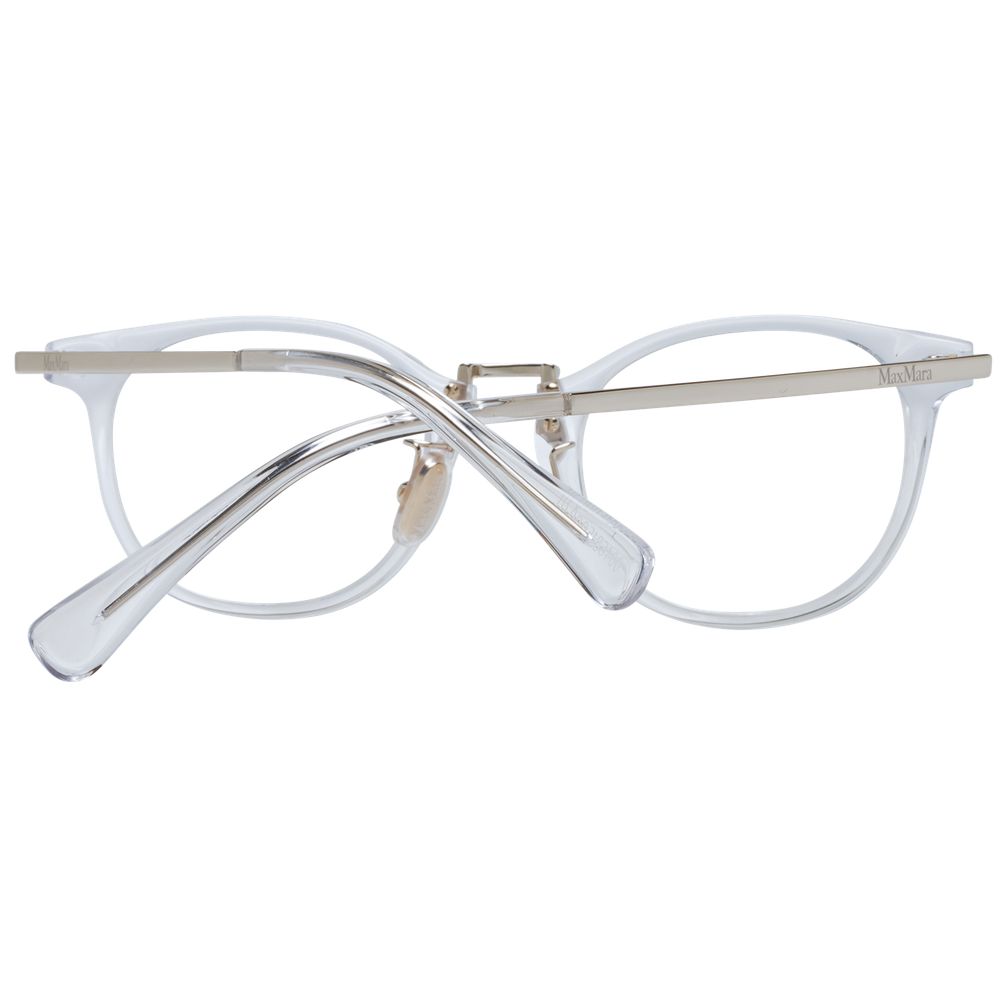 Max Mara White Plastic Glasses (Frames) - Luxe Nova