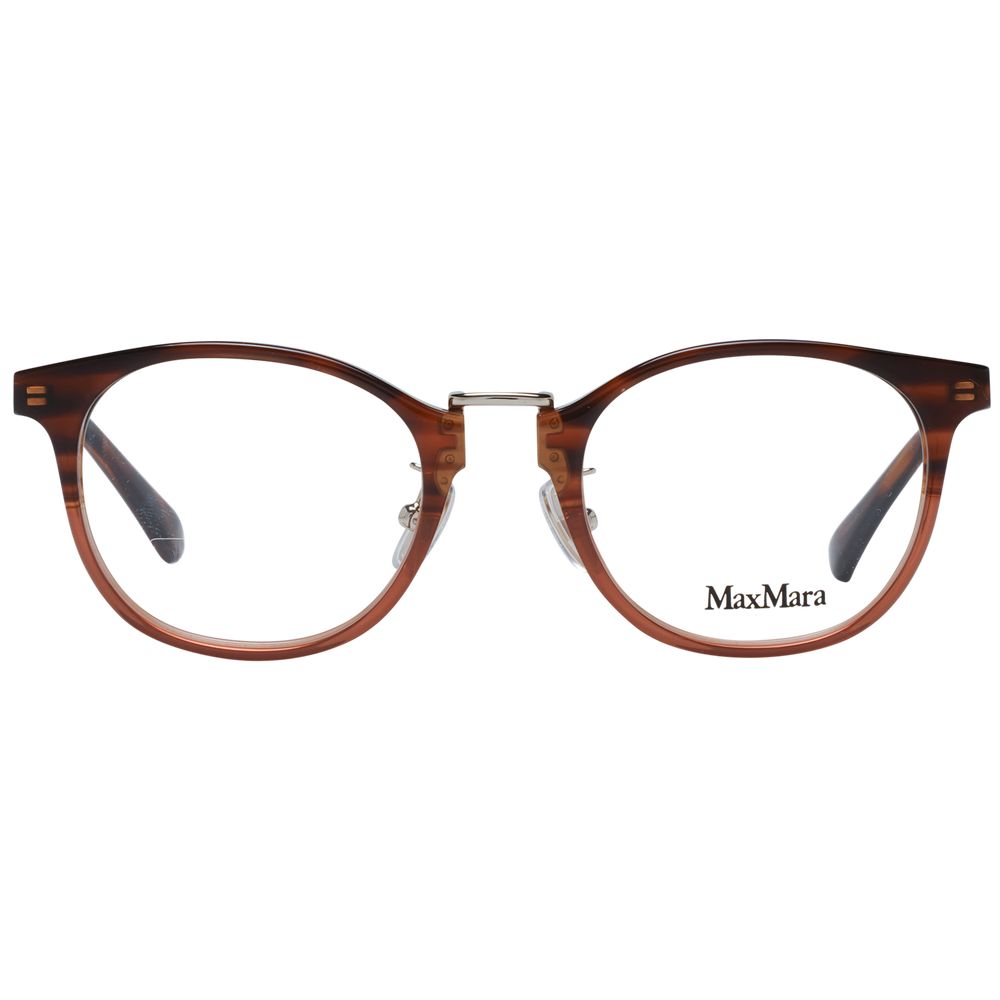 Max Mara Brown Plastic Glasses (Frames) - Luxe Nova