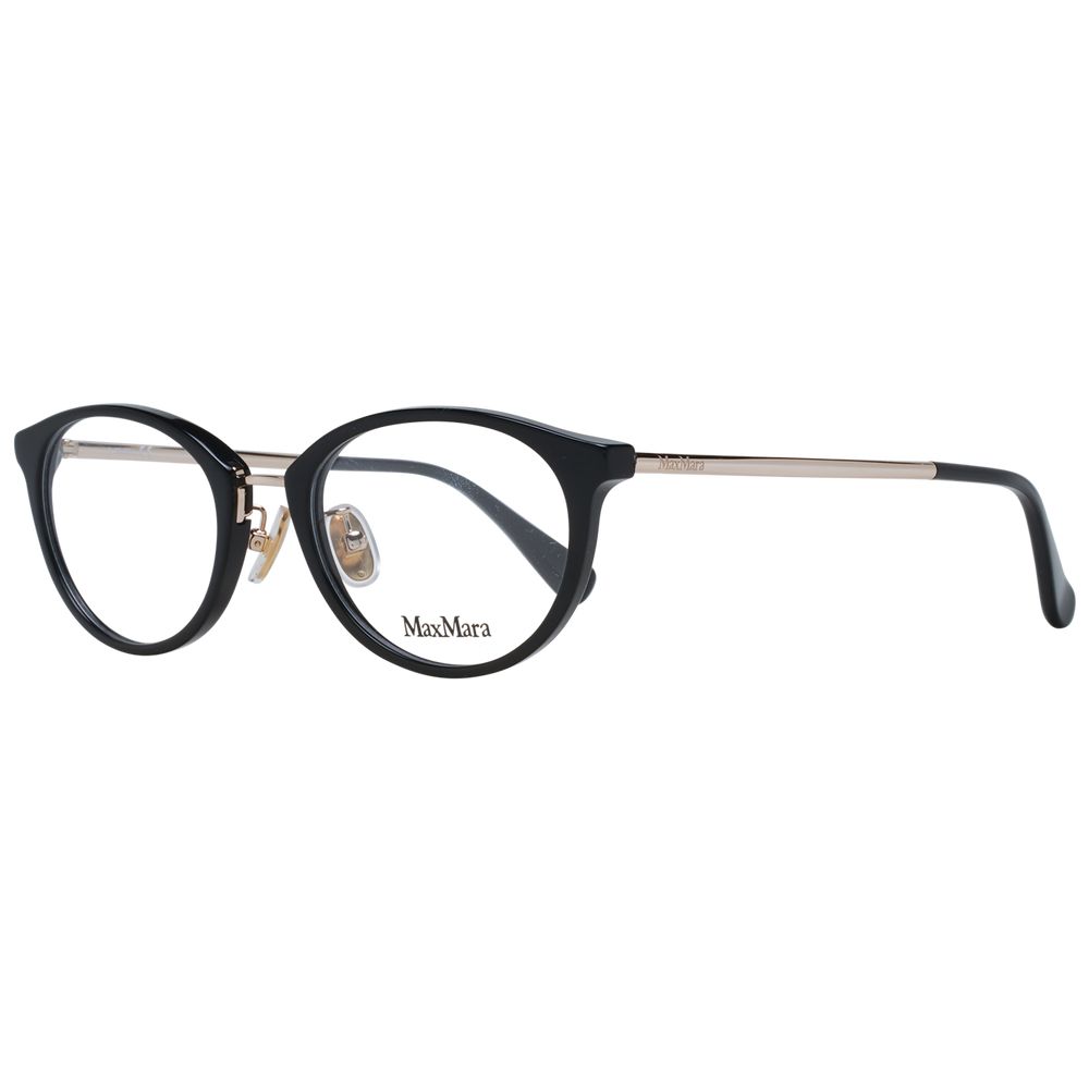 Max Mara Black Plastic Glasses (Frames) - Luxe Nova