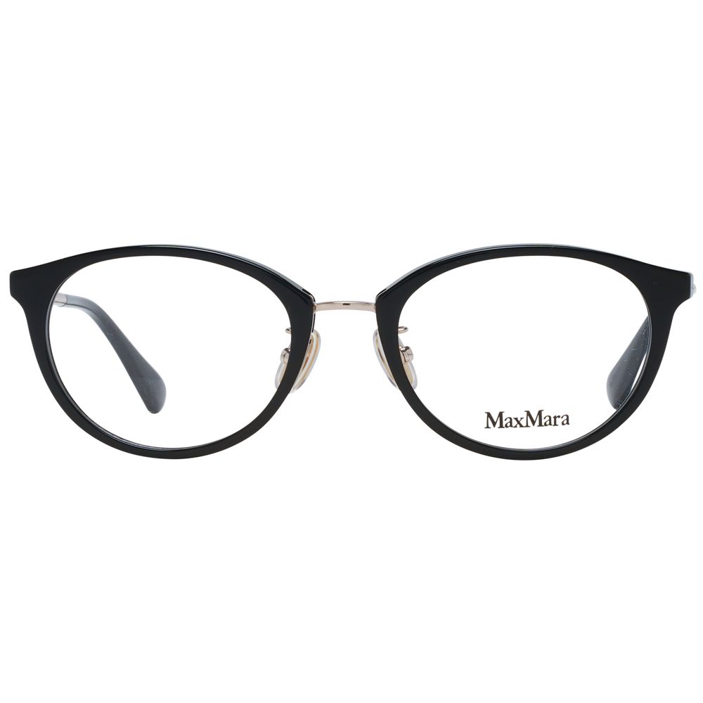 Max Mara Black Plastic Glasses (Frames) - Luxe Nova