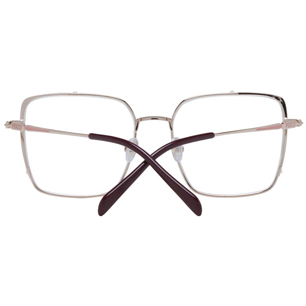 Emilio Pucci Silver Metal Glasses (Frames) - Luxe Nova